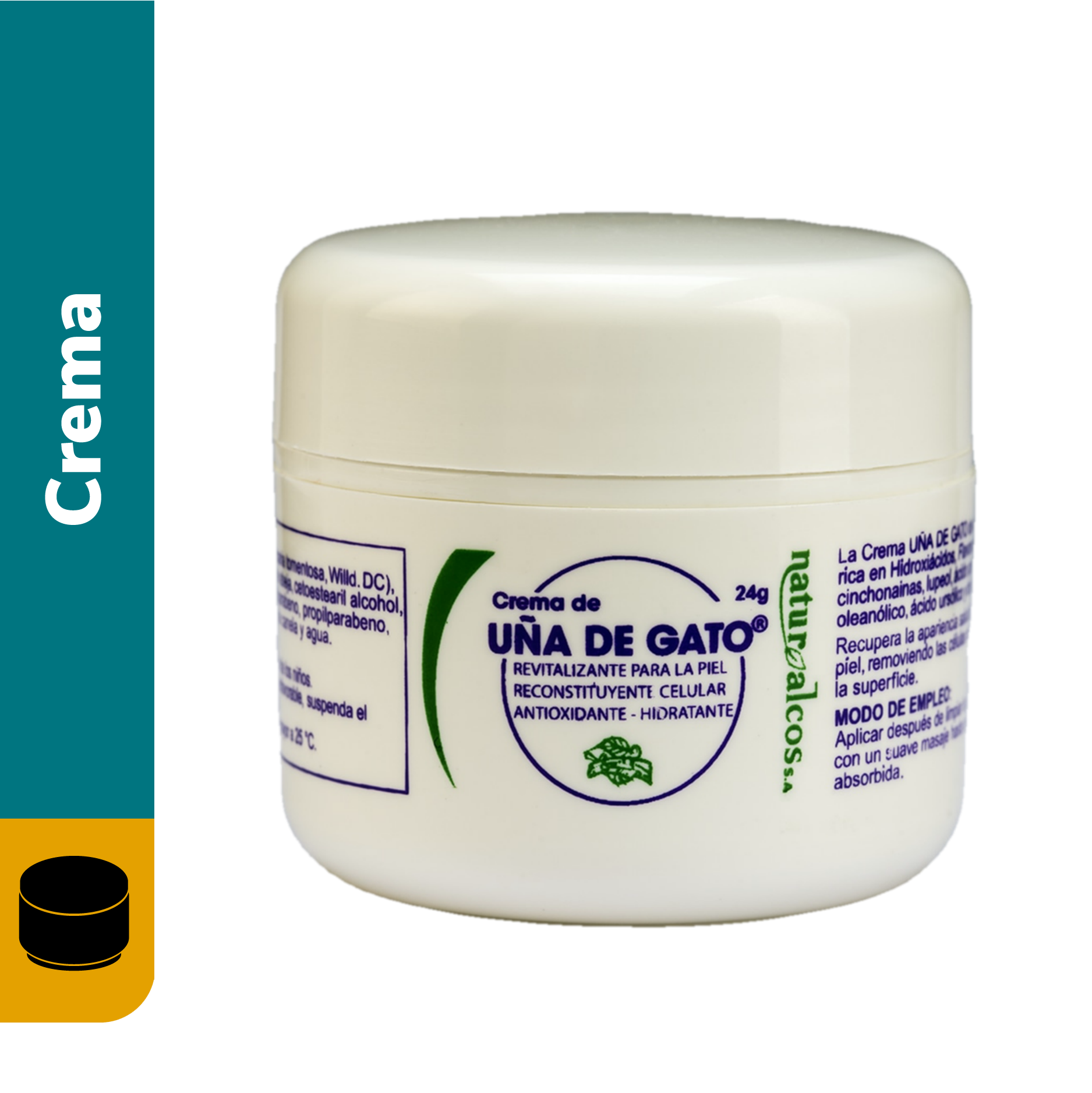 CREMA U¤A DE GATO CAJA X 1 POMO 120 G